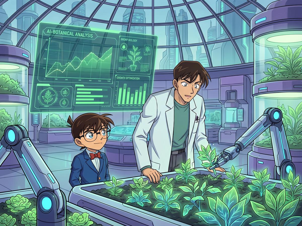 高清视频AI植物视频技术